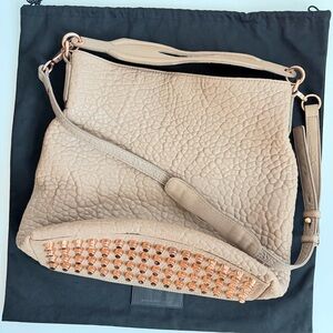 Alexander Wang Studded Slouchy Shoulder Bag